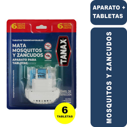 Insecticida Tabletas Mata Mosquito, Moscas y Zancudos Doypack, 6 Un