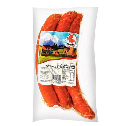 Longaniza Ahumada Tradicional Al Vacio 3 Un, 500 g