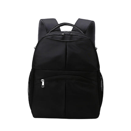 Bolsa De Pañales Para Bebé Con Bolsillos Laterales, Impermeable, Con Separación De Ropa Seca Y Húmeda, Color Negro