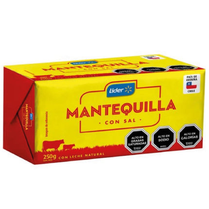 Mantequilla Con Sal Tradicional, 250 g - | Apishop