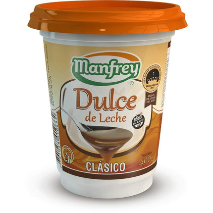 Manjar Dulce de Leche Clásico Pote, 400 g - Manfrey | Apishop