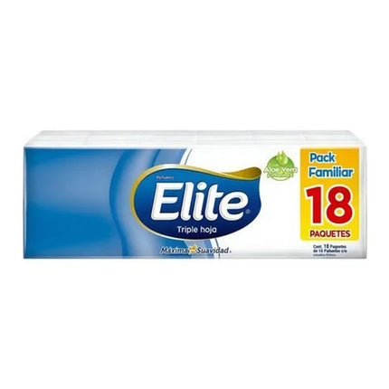 Elite Pañuelo Triple Hoja 18 paquetes de 10 unid c/u | Apishop.cl
