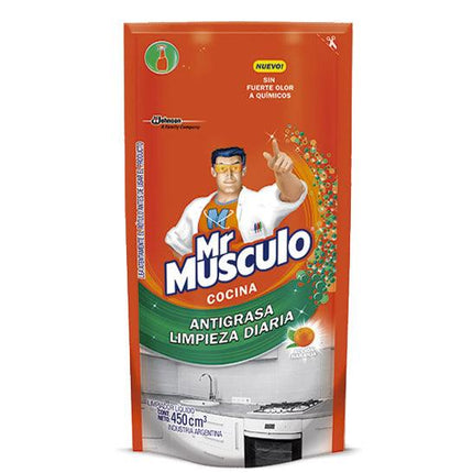 Mr Musculo Antigrasa Total Cocina Recarga 450 cc | Apishop.cl