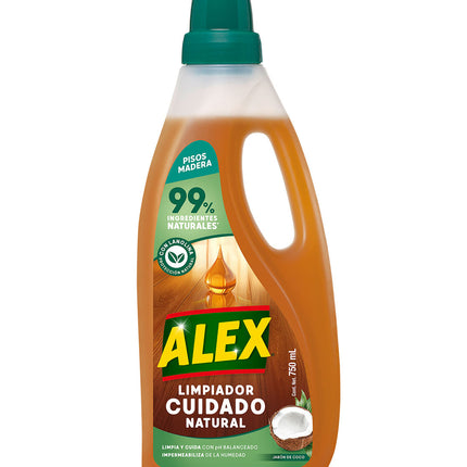 Alex Limpiador Cuidado Extra Madera - Coco con lanolina 750 cc | Apishop.cl
