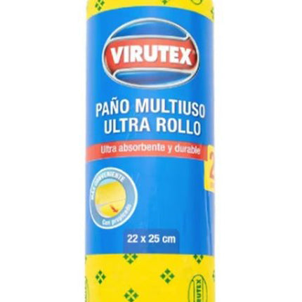 Virutex Paño multiuso Rollo Prepicado 20 unid | Apishop.cl