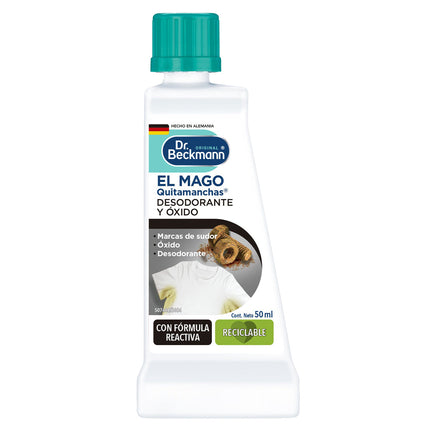 Dr. Beckmann El Mago Quitamanchas Desodorante y Oxido 50 cc | Apishop.cl