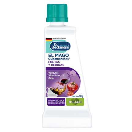 Dr. Beckmann El Mago Quitamanchas Frutas y Bebidas 50 gr | Apishop.cl