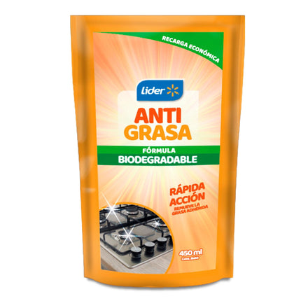 Limpiador Antigrasa Líquido Doypack, 450 ml
