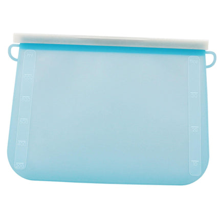 Bolsa De Silicona Para Alimentos, Contenedor Portátil Para Pan, Ideal Para Viajes, Organización Y Nevera, Color Azul