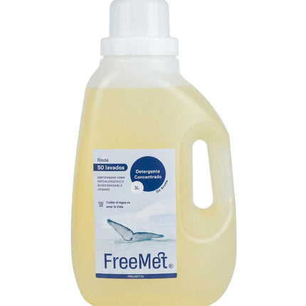 Freemet Detergente liquido concentrado Sin Aroma 3 L | Apishop.cl