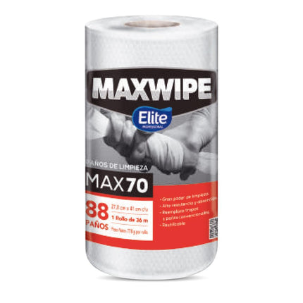 Elite Maxwipe Paños de Limpieza MAX70 88 unid | Apishop.cl