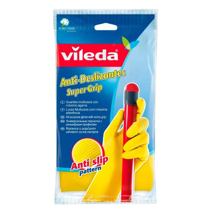 Vileda Guante Antideslizante Super Grip Talla S 1 par | Apishop.cl