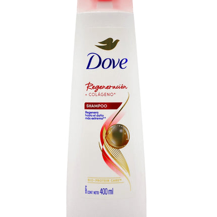 Dove Shampoo Regeneración Extrema Colágeno 400 ml | Apishop.cl