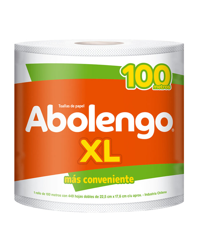 Abolengo Toalla de Papel XL 100 m | Apishop.cl