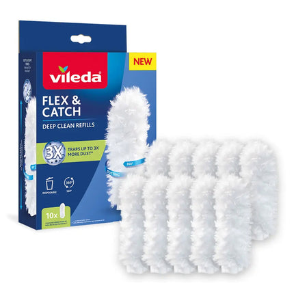 Vileda Repuesto Flex & Catch Plumero 10 unid | Apishop.cl