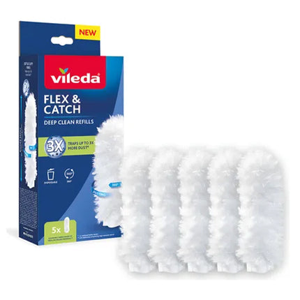 Vileda Repuesto Flex & Catch Plumero 5 unid | Apishop.cl