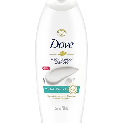 Dove Jabón Líquido Cremoso Cuidado Delicado 700 ml | Apishop.cl
