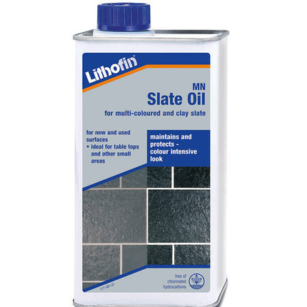 Lithofin MN Aceite para Pizarra Slate Oil 1 L | Apishop.cl