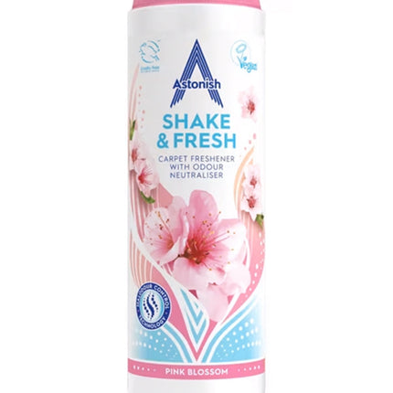 Astonish Aromatizante y Removedor de Olores para Alfombras Pink Blossom 350 gr | Apishop.cl