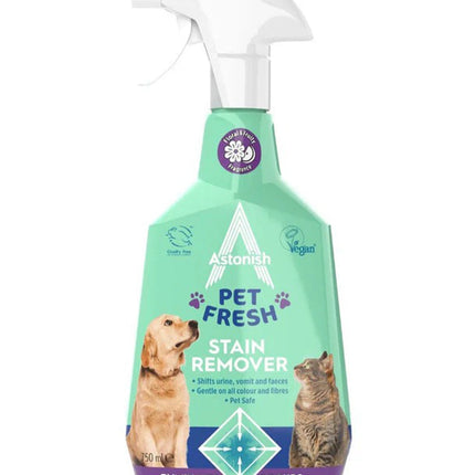Astonish Quitamanchas para Mascotas Pet Fresh 750 ml | Apishop.cl