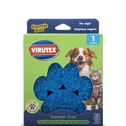 Virutex Esponja Dual Mascotas 1 unid | Apishop.cl