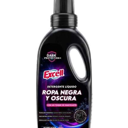 Excell Detergente ropa negra y oscura 1 L | Apishop.cl