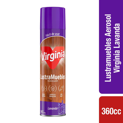 Lustra Muebles  Aerosol Lavanda Lata, 360 cc