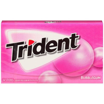 Chicles sin Azúcar Bubblegum Trident 26 g | Apishop