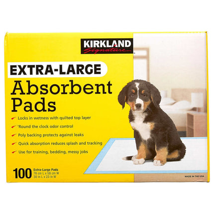 Sabanillas para Perro Extra Grandes 76 x 58 cm Kirkland 100 un | Apishop.cl