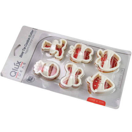 Cortador De Galletas Con Diseños Blanco 6 U