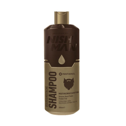 Shampoo Para Barba Aloe Vera Y Argán 200 Ml