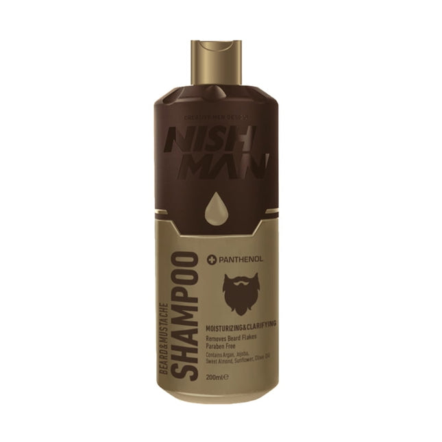 Shampoo Para Barba Aloe Vera Y Argán 200 Ml