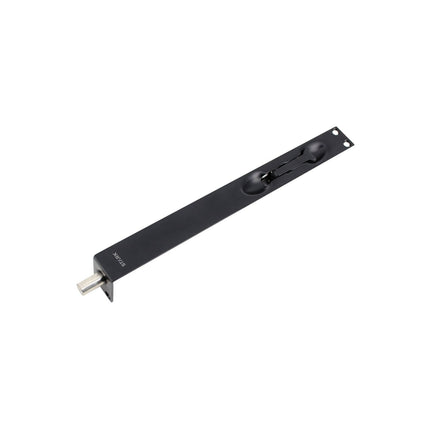 Picaporte embutido de palanca de 25x6". (Negro mate)