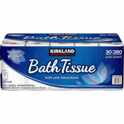 Papel Higiénico Kirkland 30 un | Apishop.cl