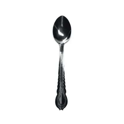 Cucharas té café postres inox color plata