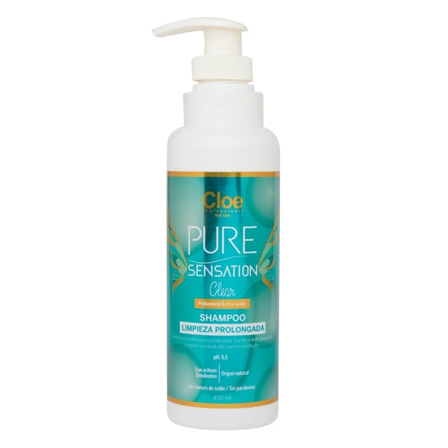 Shampoo Pure Sensation Clear Limpieza Prolongada Cloe 400ml