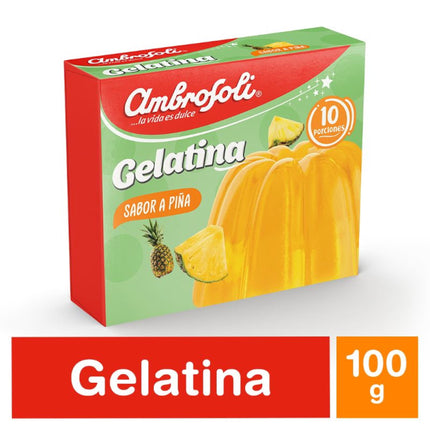 Gelatina Piña, 100 g - Ambrosoli | Apishop