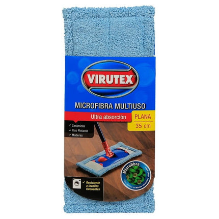 Mopa Plana Set Microfibra Ultra Absorbente, 1 Un