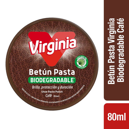 Betún para Calzado Pasta Café Lata, 88 ml
