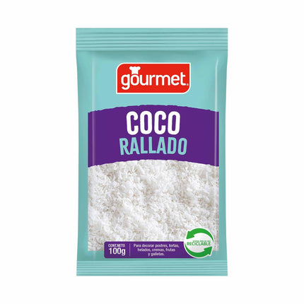 Coco Rallado Blanco Bolsa, 100 g