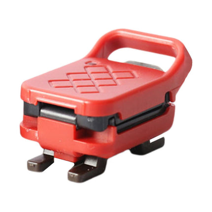 Mini Máquina De Pan 1/12, Paisaje De Casa De Muñecas, Muebles Para El Hogar, Adornos Rojos