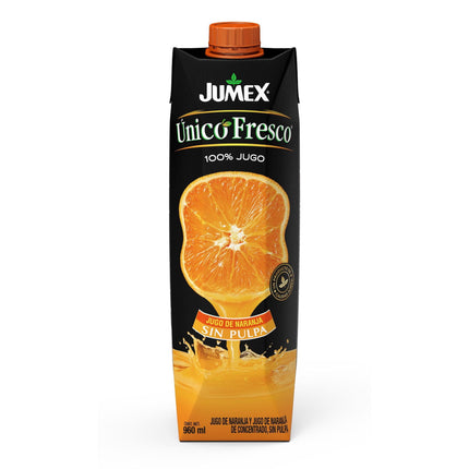 Jugo Naranja sin Pulpa Tretra pak, 960 ml
