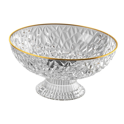 Frutero Redondo Para Colador De Verduras, Cesta Grande Para Encimera, Panes, Aperitivos, Transparente