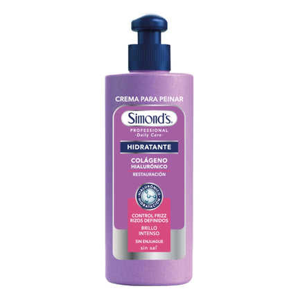 Crema para Peinar Simond’s Professional Capilares Colágeno Hialuronico, 300 ml