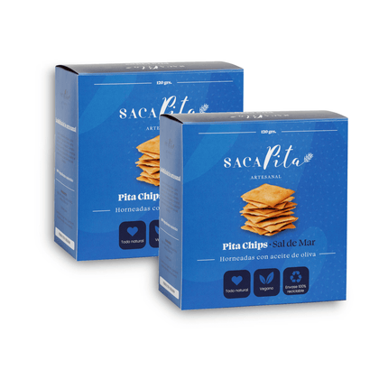 Galletas Artesanales Pack 2 unidades Sal de Mar