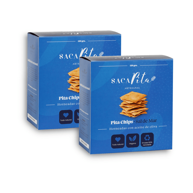 Galletas Artesanales Pack 2 unidades Sal de Mar