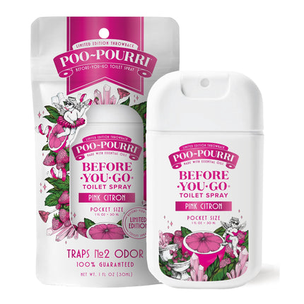 Spray de baño Poo-Pourri Before-You-Go Pocket Pink Citron 30 ml