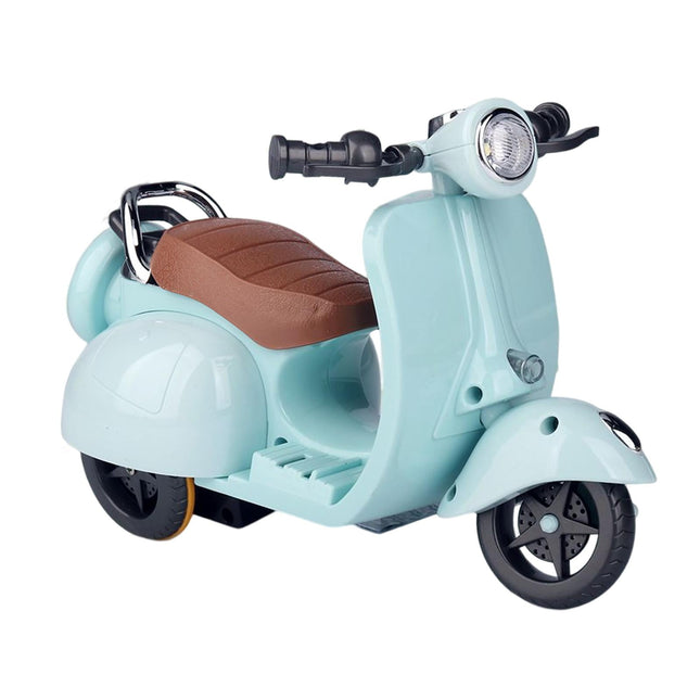 Suministros Para Mascotas De Motocicleta De Acrobacias Giratorias 360 Para Regalo De Cumpleaños Para Niños Pequeños Azul