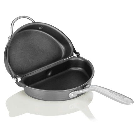 Pan TECHEF para tortillas y tortillas antiadherentes de doble cara, color negro