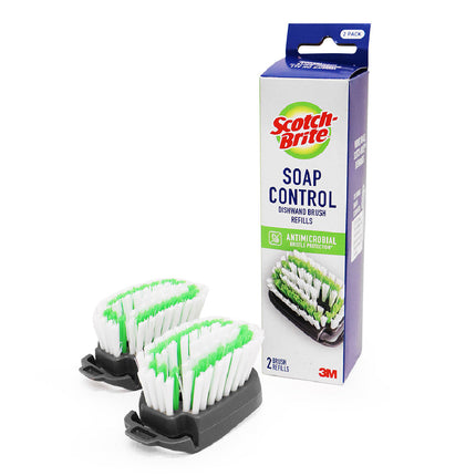 2 Repuestos Cepillo Fregador de Cocina Scotch-Brite 1 un | Apishop.cl